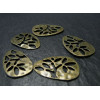 2 pieces bronze pendentif arbre zen A