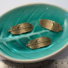 4pcs antique bronze feuille ref 11875