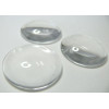 5 pieces cabochon en verre 30mm