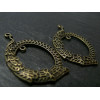 6 pièces magnifique pendentif Paon Moyen modèle ref. A16438