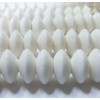 perles Corail epnge blanc soucoupe 18mm