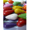 Lot de 2 cones blanc 12*26mm