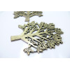 1 grand pendentif l'arbre et l'oiseau bronze