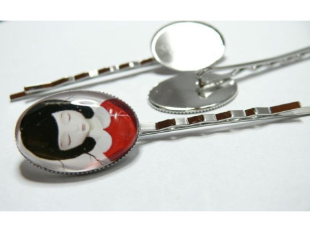 20 pièces:10 Supports de barrette  PP  18 par 25 et 10 cab