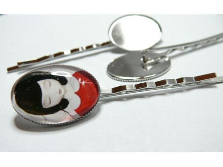 20 pièces:10 Supports de barrette  PP  18 par 25 et 10 cab