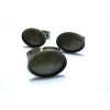 1 piece bronze oval Horizontale bague 13 par18