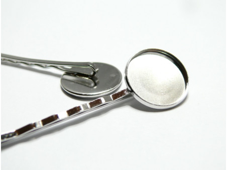 supports de barrettes 20mm Argent