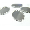 2 Supports de pendentif ovale vague  1318mm PP