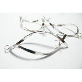 2 grand pendentif  spirale PP