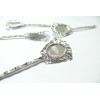 5 barrettes Baroque PP