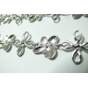 20 cm PP chaine fleur  ref 203