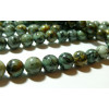 10 perles Turquoise Africaine ronde 6mm