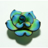 1 fleur cabochons  fimo ref 3 25mm