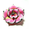 1 fleur cabochons  fimo ref 7 25mm