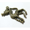 1 piece pendentif breloque zebre bronze