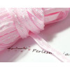 1 mètre ruban gros grain bi face rose pale 6mm