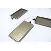 Supports de pendentif  25par50 bronze bord épais