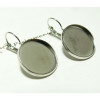 10 supports Boucles d'oreille PP 20mm 