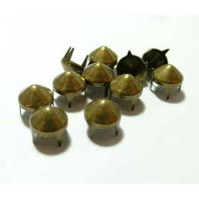 lot de 150 clous 9mm cones à griffe   Bronze 