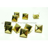 lot de 200 clous rivet 6mm pyramide carré à griffe 