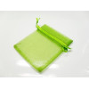 10 pochettes organza vert GM ( 100 par 150cm ) 