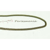 10 m Bronze Chaine maille fine ref S103 