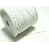 3 mètres élastique fil tressé 0,8mm blanc 