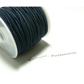 10 mètres élastique fil tressé 0,8mm noir 