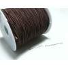 3 mètres élastique fil tressé 0,8mm marron 