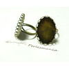 1 bague vague double fine 18 par 25mm BR 