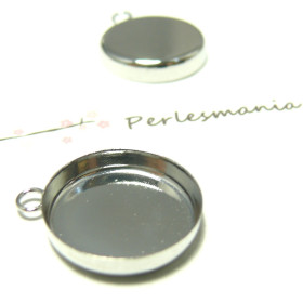 10 Supports 16mm  PP bord épais attache ronde 