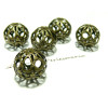 10 pieces perles Bronze arabesque ref P64Y  18mm 