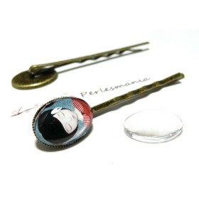 20 pièces: 10 Supports de barrette  plateau BR  18 par 25  et 10 cab 