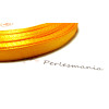 1 rouleau de 23 mètres ref 226 ruban  satin orange safran 
