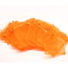 10 pochettes organza orange MM ( 10 par 120cm ) ref 4BO 2 