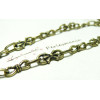 50 cm très belle maille  Bronze ref 9200 chaine noeud 