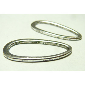 Apprêt 4  pendentifs connecteur anneaux 2B2922 VA 