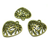 Apprêt bijoux 4 pendentif breloque bronze