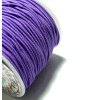 Apprêt mercerie 3 mètres élastique fil tressé 1,5mm violet
