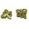 Apprêt bijoux 10 connecteurs magnifique fleur ref 2B8908 Bronze 