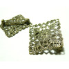 Apprêt bijoux 1 pièce support de broche carré BR ref 3G1540