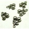 Apprêt bijoux 30 pendentifs cerise  2B6106 VA 