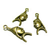 Apprêt bijoux 10 pendentifs 2D3631 Inca biface Bronze 