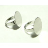 Apprêt bijoux  10 support bague plateau 20 mm PP 