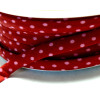 1 m ruban spaghetti petit pois 7mm ref FFcollection 208  pois