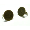 Apprêt bijoux  10 support bague plateau 20 mm BR