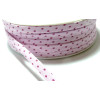 1 m ruban cordon spaghetti petit pois 7mm ref FFcollection 407  pois