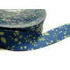 Apprêt mercerie 1 mètre ruban  biais liberty 20mm B3055H