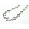 Apprêt bijoux 50 cm très belle maille chaine fleur PP ref595