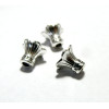 Apprêts et perles 10 pieces 2Y2717 coupelles calottes viel argent
